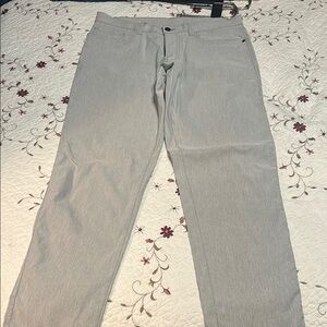 Haggar Light Gray Casual Pants